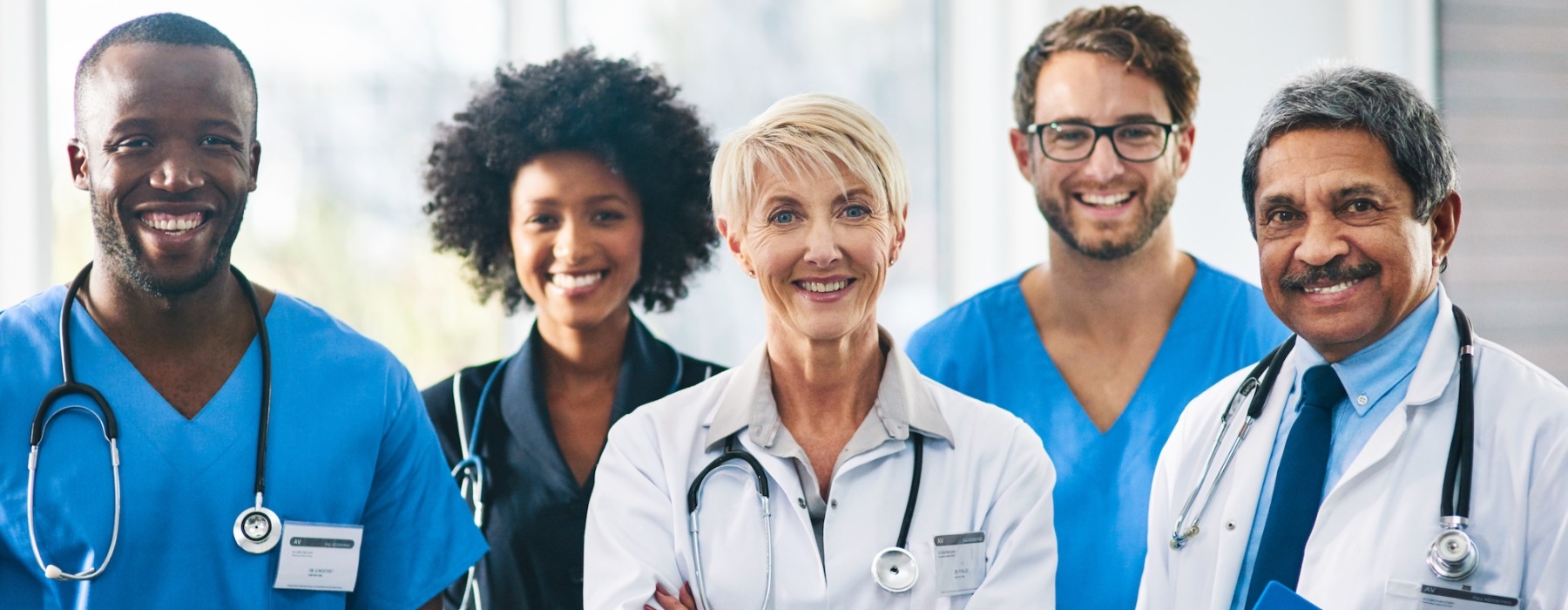group of doctors posing for a picture